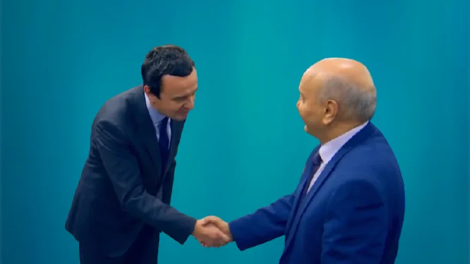 Journalists ask Kurt to plead about his question to Isa Mustafa, here's how he avoids it.