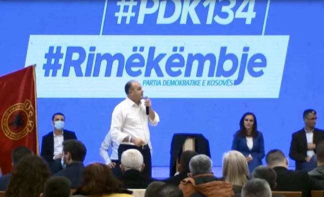 Hoxhaj in Prizren: Mythaher's been unable to even shit to get him off the road, lets him go to the government