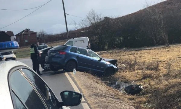 Deux blessés dans un accident à Lipjan City