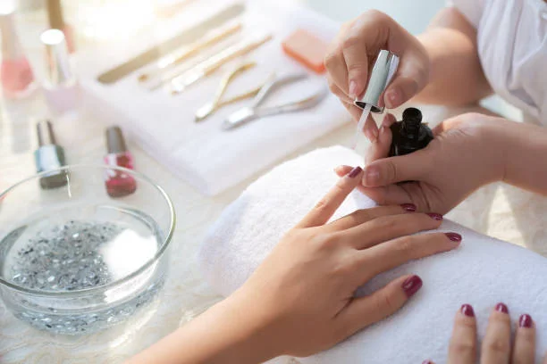 This is the color of nails that they all prefer right now.