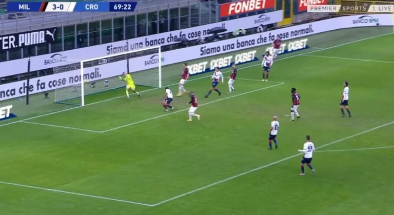 REBIC, two goals in 60 seconds ? Rossoners cause debal Crotones
