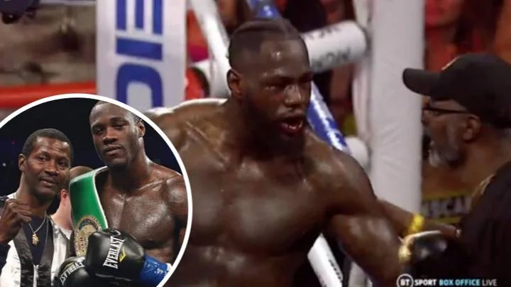 Wilder's coach discovers the reverse confrontations with Fury: Only fools talk like that, that's fucking crazy.