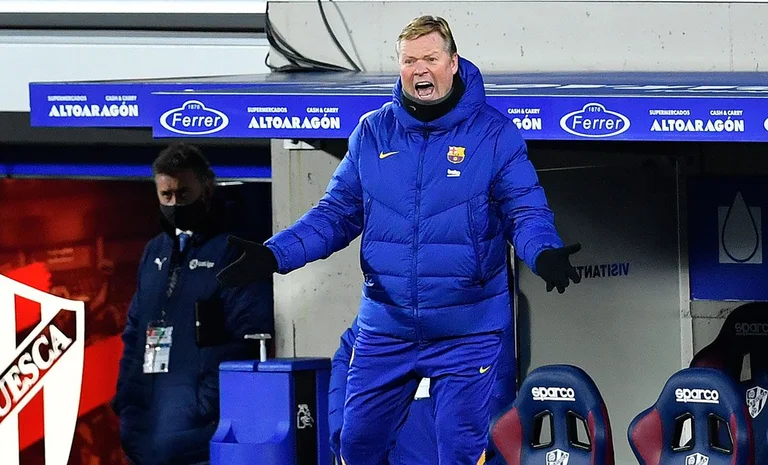 Koeman se plaint : les joueurs se noient.