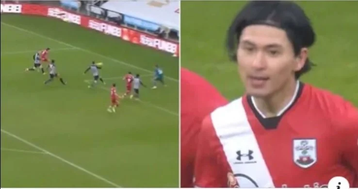 Tamamino Takumi raconte à Liverpool ce qui est perdu avec un premier but brillant avec Southampton