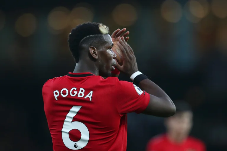 Pogba chooses month's Man Utd player