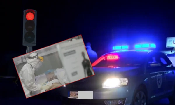 He walked into the red light, the police broke three ribs to a citizen beating him.