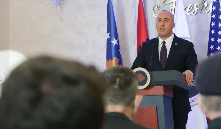 Haradinaj a Skenderaj: il voto del Presidente è un referendum per un paese sicuro