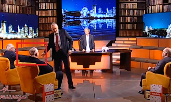 Seshel's Jovanovic badly caught live on the show