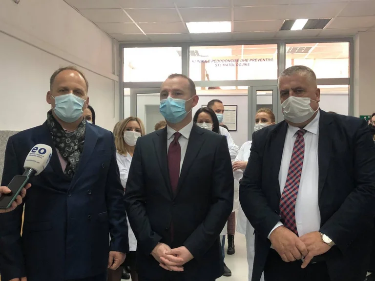 Zemaj visits Stomatology specialists, says patients are being offered quality services