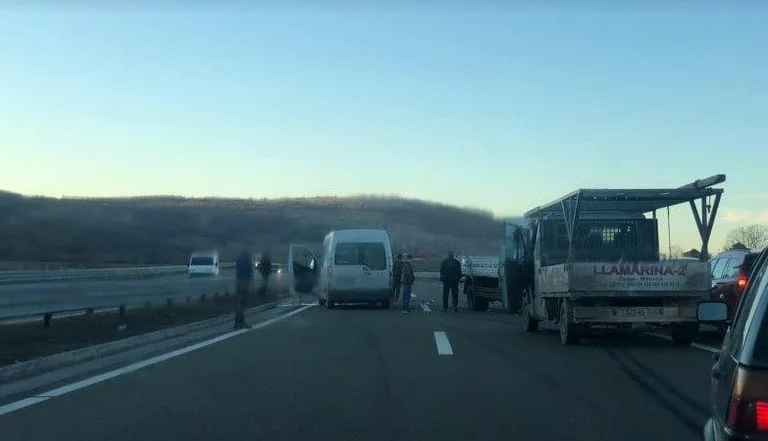 Heavy accident on the <x0c>back Rugova”: Two Hurts