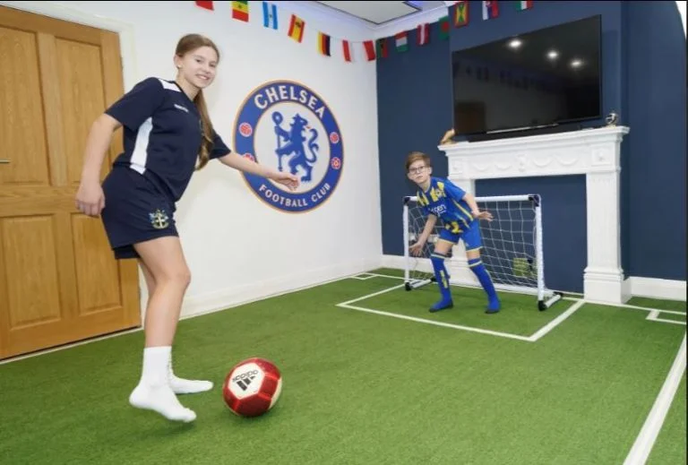Vero tifo: trasforma il salone di casa in un campo di calcio