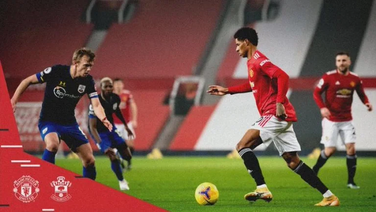 Manchester United provoque la débâcle de Southampton les Devils Rouges ont constitué neuf buts