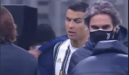 Cristiano Ronaldon was never seen so nervous, he couldn't stand it after being replaced.