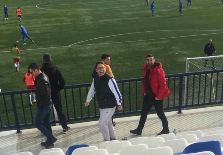 Ismet Munishi torna allo stadio oggi presente a questa partita