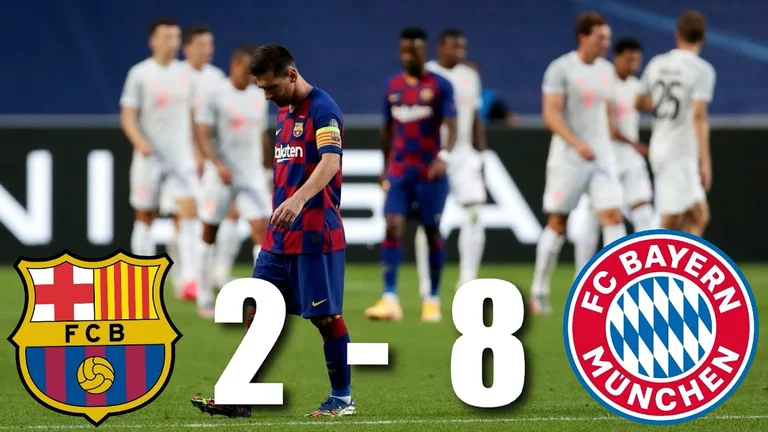 Historic victory 8-2ė Baierney turns Barcelona's humiliation into a documentary