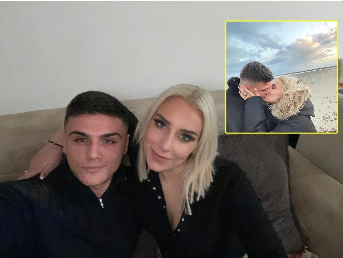 Teas and Bearti don't get comments, filmed leaving luxury hotel in Tirana