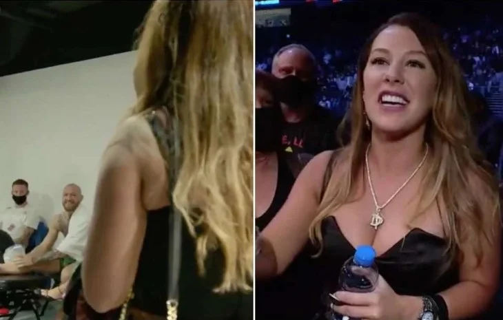 Conor McGregor tuvo un momento interesante con la esposa de Dustin Porter en la tienda de striptease después del Mechi