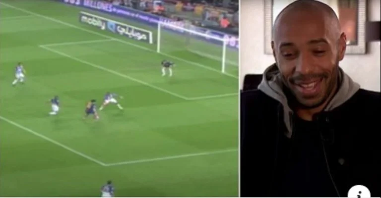 Leo Mess's forgotten goal, which Thierry Henry described as the best he's ever seen.
