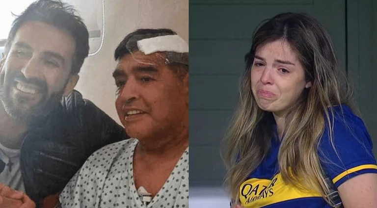 Dopo la voce del medico che offende Maradona, sua figlia reagisce duramente