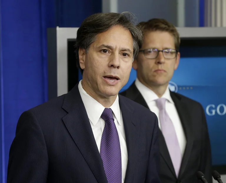 Blinken aplaudió el acuerdo de Washington severamente ataca a Rusia por los eventos de ayer