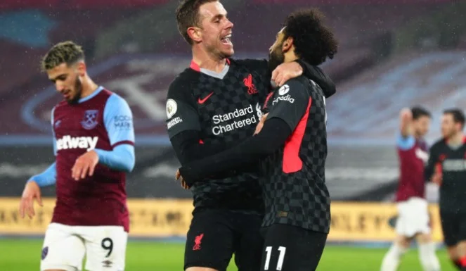 Liverpool iu afrohet ‘Manchesterëve’ – mposht West Hamin dhe merr tre pikët e plota