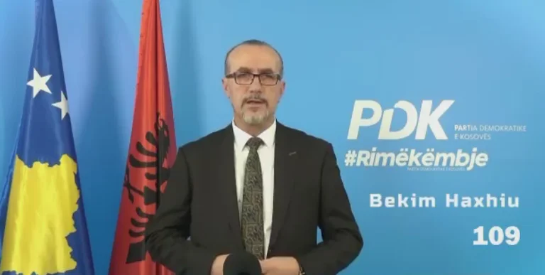 Bekim Haxhiu i PDK’së me video-mesazh: Sigurime shëndetësore, barna falas
