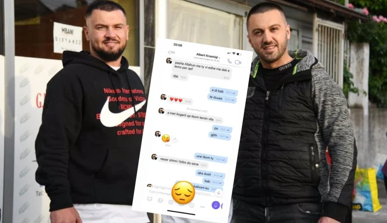 “Me ty vi edhe me vdek”, Rinor Hykolli publikon mesazhet e fundit me të ndjerin Albert Krasniqin
