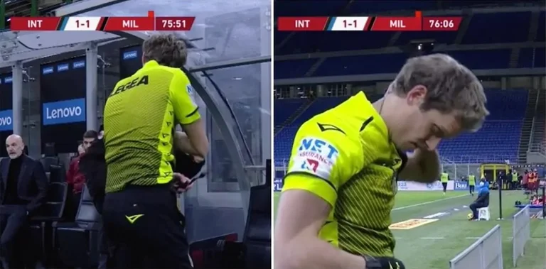 Ky moment me gjyqtarin e ndeshjes ju ka ikur, ndodhi pas incidentit Ibra – Lukaku