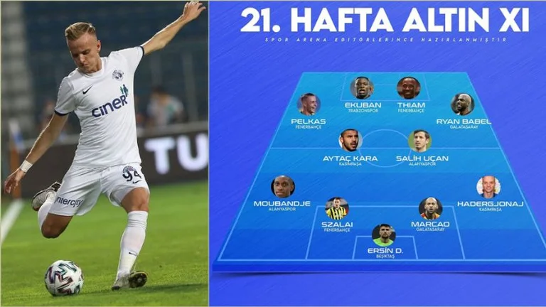 Super Hadërgjonaj në formacionin e javës në Super Ligën Turke
