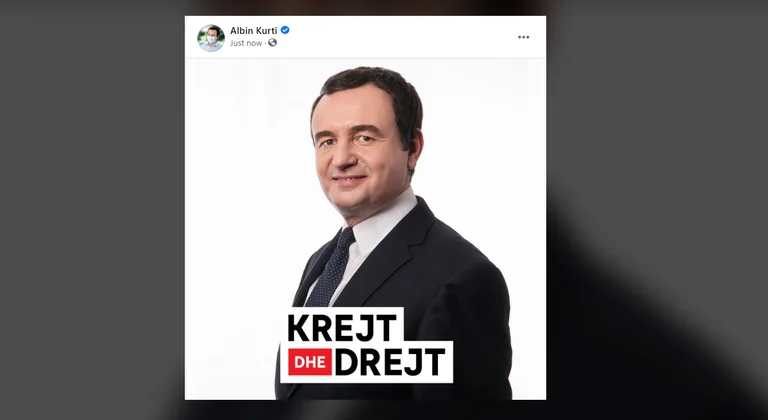 Albin Kurti publikon foton e zgjedhjeve, më pas e fshin (Foto)