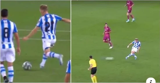 Martin Odegaard spendete einen der besten Assistenten, die Sie je in Socied sehen werden.