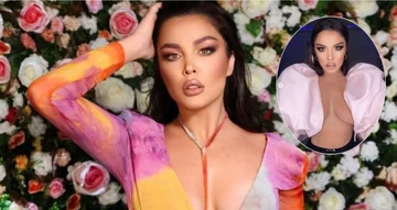 Franceska Températures Yace örritín dans le nouvel ensemble, pose sans rechipeta