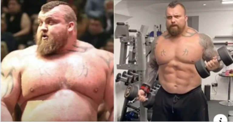 Eddie Halls brutales Training, das dazu beigetragen hat, 33 Kilo Körper zu transformieren