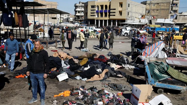 Two simultaneous terrorist attacks: Tens of dead in Baghdad