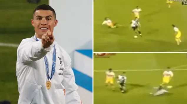 Cristiano Ronaldo broke the record last night with 760 goals, but did he think of his first goal?
