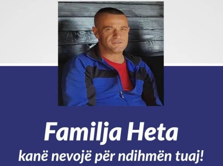 Former soldier of KLA, Rescue Heta, suffers from serious illness, needs your support
