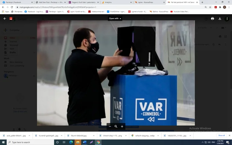 Italia comienza el uso de VAR en el Senado