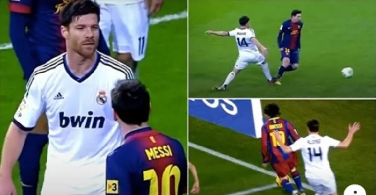 Il video mostra che nessun calciatore era più difficile di Xabi Alonso fermare Mess