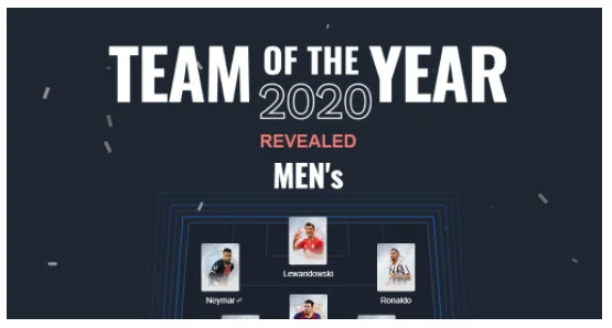 Fans have voted for formation of the year, an apparent lack of resources