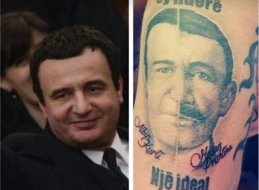Il parle de l'exil qui a tatoué le visage d'Albin Kurt.