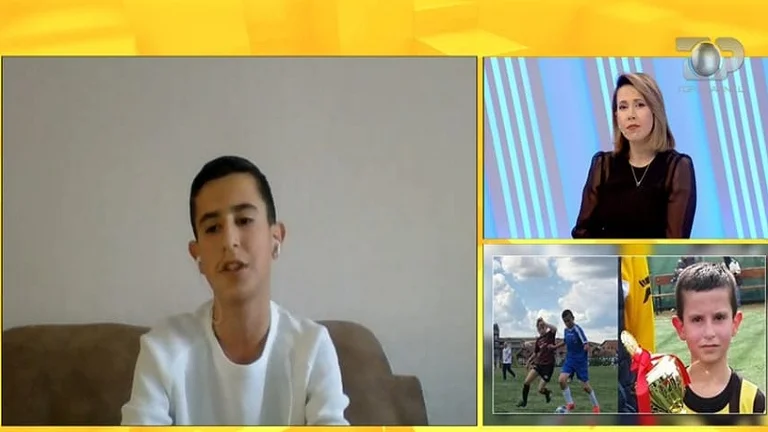L'extraordinaire histoire de Gjilan, âgée de 14 ans, née sans bras mais qui a continué à poursuivre le rêve de devenir footballiste