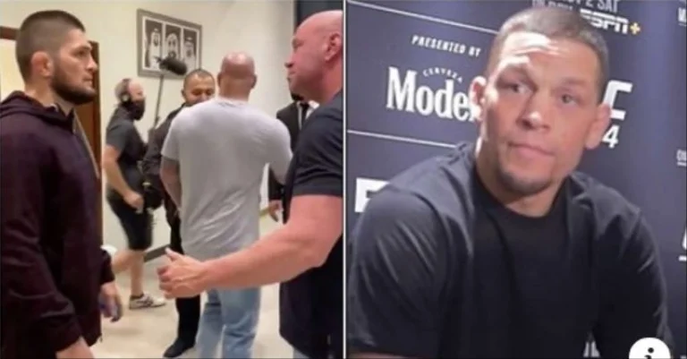 Nate Diaz named her Khabbi puphfe after confirming she could return to UFC.