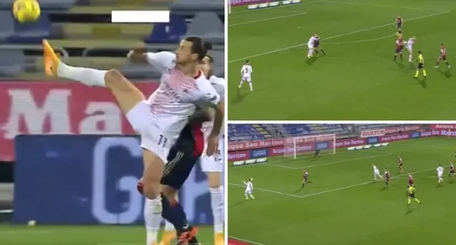 Ibra fascine les fans, deux buts et spectacle sur le terrain sont tout simplement OMS.