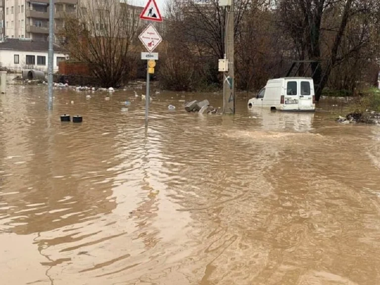 Dommages causés par les inondations à Gjilan sur 1,5 million d'euros
