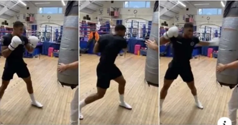 Anthony Joshua muestra el poder brutal del puño y se llama fundador de la destrucción