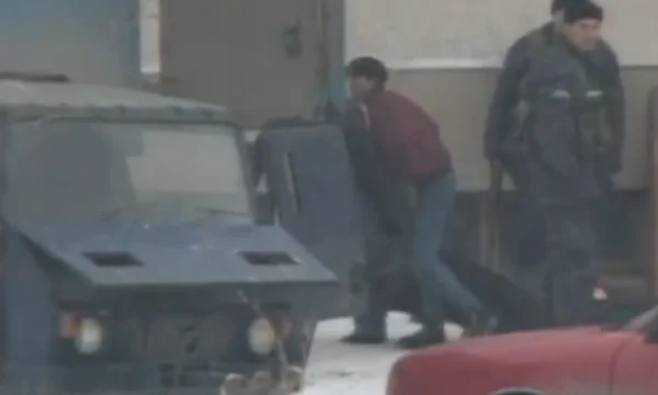 After the massacre, Serbs held 45 Albanian troops massacred in Recak for two weeks
