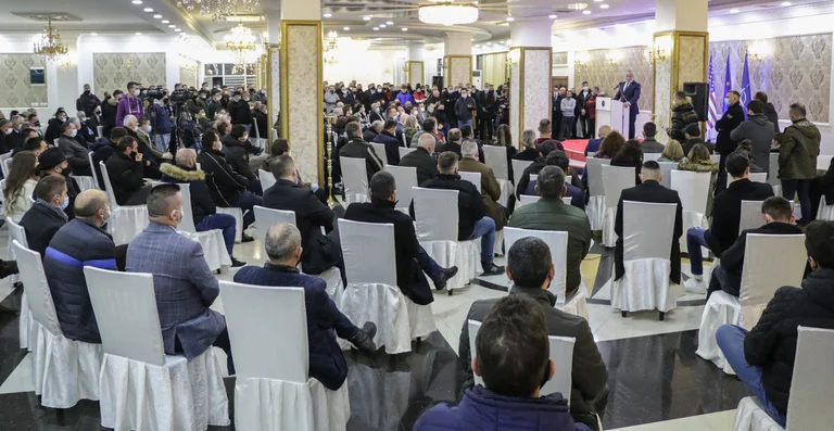 Haradinaj: Esprit de mobilisation dans les structures de l'Alliance à Gjakova