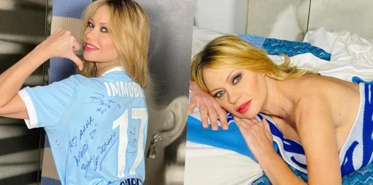 L'actrice italienne promet des photos nudo si Vedat Muriqi gagne avec des amis demain contre Rome