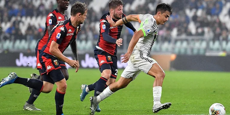 Das Juventus é Genua Treffen geht weiter