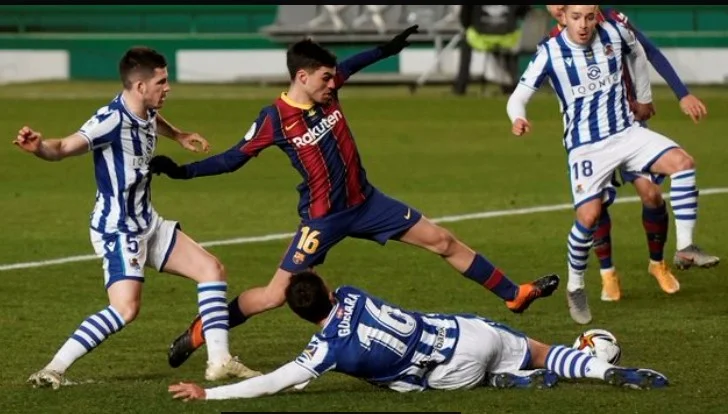 Ohne Gewinner geht das Spiel zwischen Sociedad und Barcelona weiter.